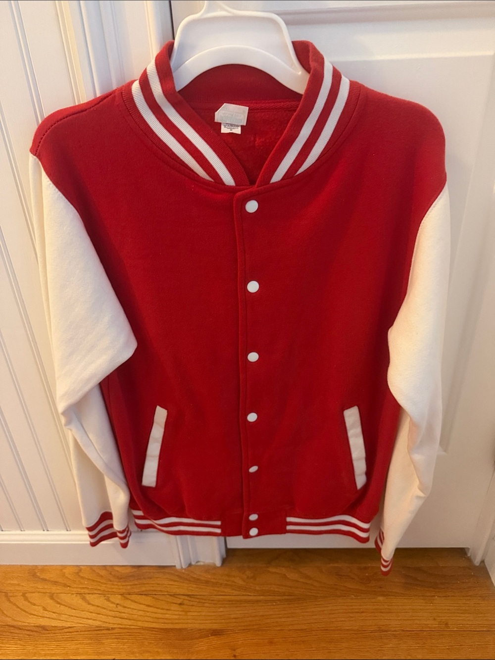 Women’s Red & White Varsity Jacket - Dance Costume